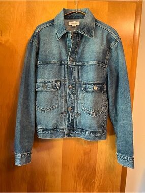 Madewell Blue Denim Trucker Jacket